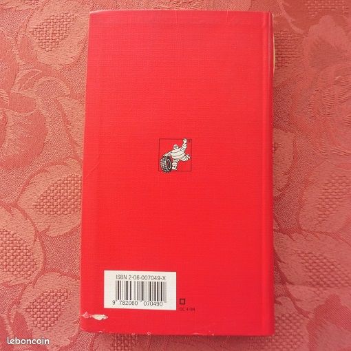 Guide rouge Michelin Europe 1994 (image 2)