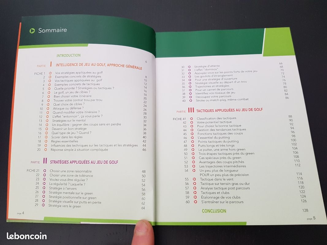 Livre apprentissage golf _ Jouer au golf intelligemment (image 8)