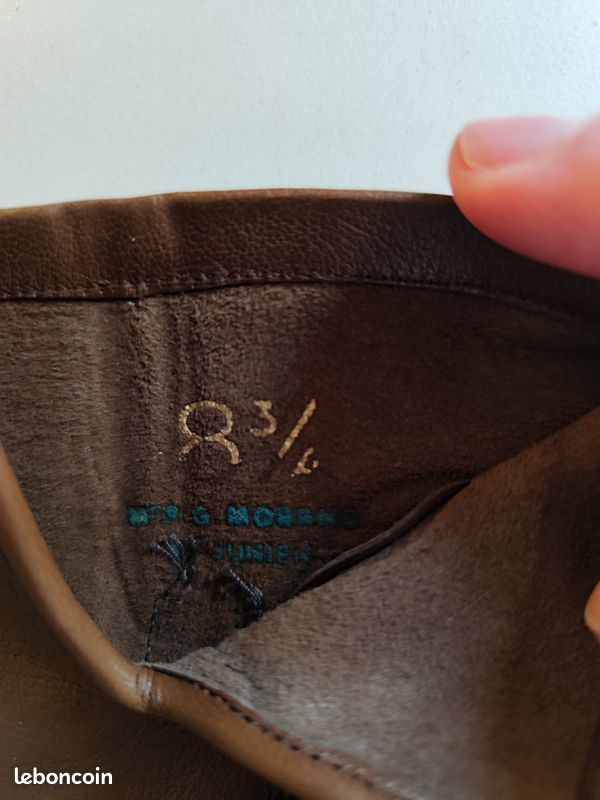 Gants 100% cuir de veau neufs taille 8 3/4 (image 4)