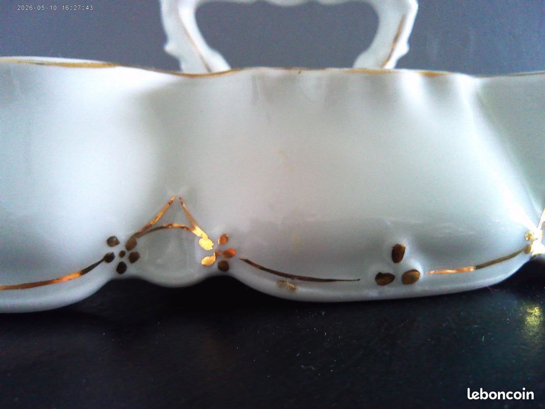 SERVICE A OEUFS XIXème en porcelaine (image 5)