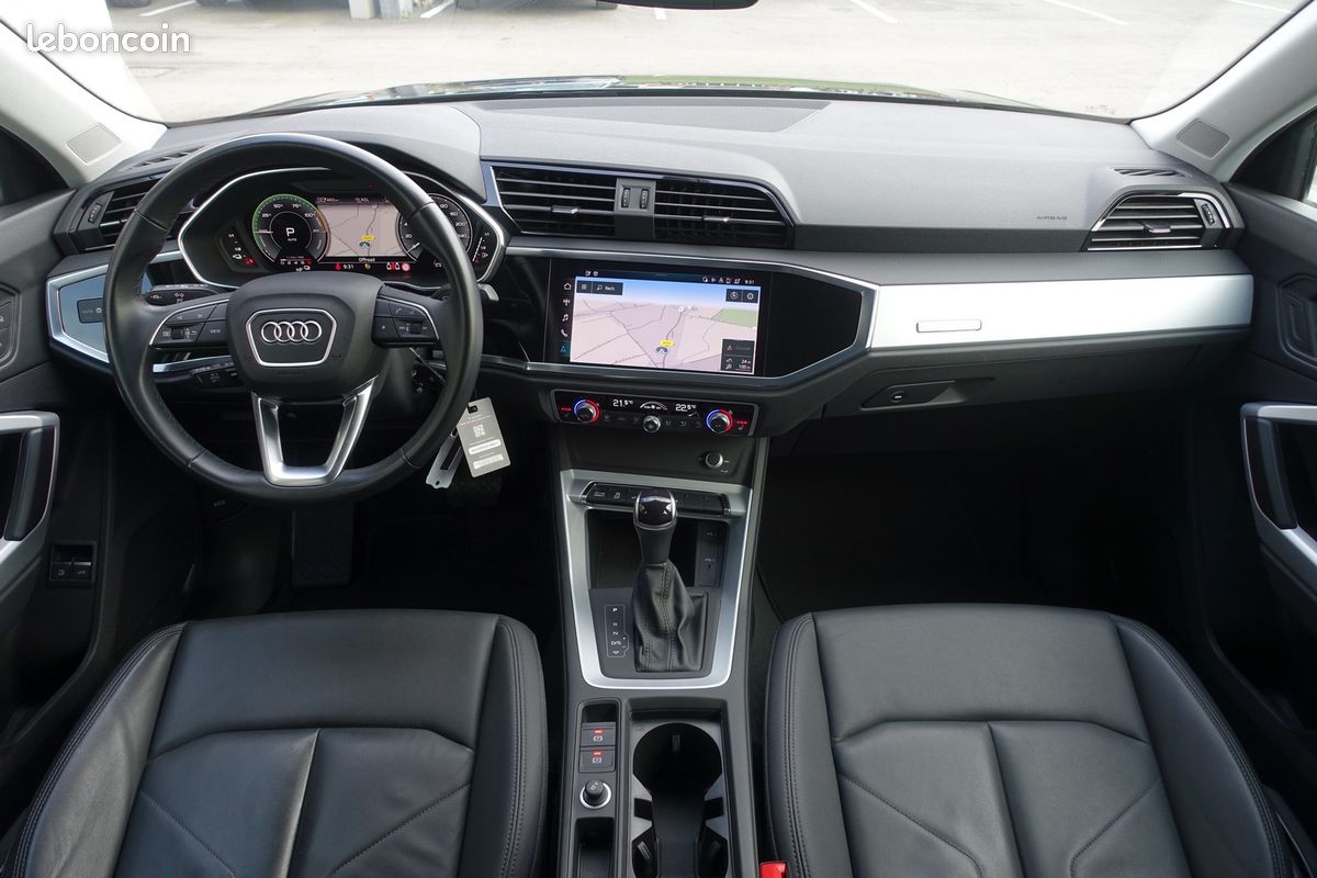 Q3 Sportback 45 Tfsi e S-Tronic 245ch Hybride Rechargeable Virtual cockpit/Cuir chauffants/Gps Europe/Caméra/Carplay/Hayon électrique/1*Main/Garantie 12 mois (image 7)