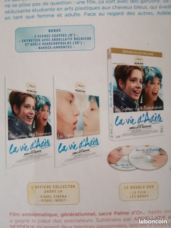 DVD la vie d'adèle (image 2)