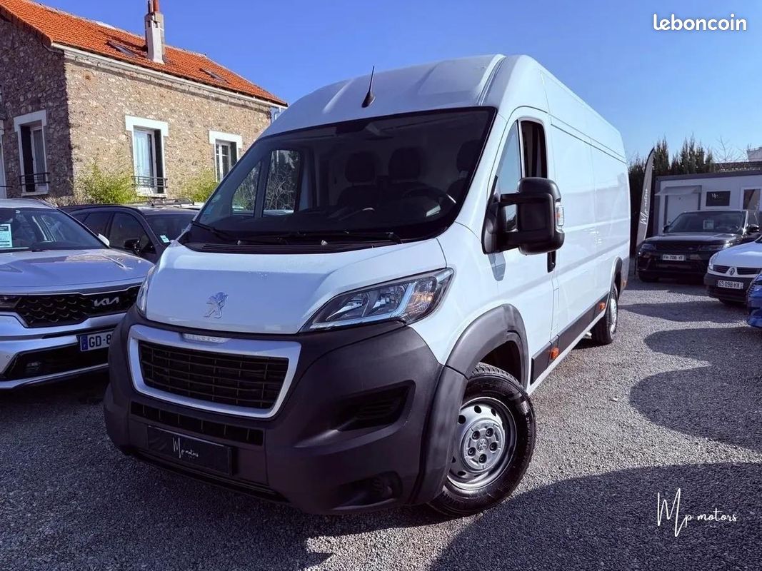 Peugeot Boxer Vu 2.2 BLUEHDI 140 L4H2 PREMIUM / 1E MAIN / PRIX TTC / TVA (image 1)