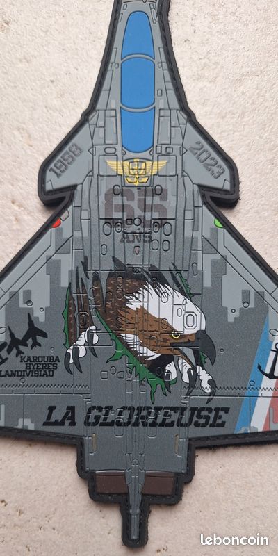 Patch Flottille 4F Porteurs E-2C Hawkeye Aéronavale Lann