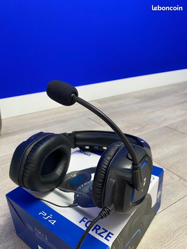 Casque micro filaire Gaming Noir Trust GXT 488 Forze pour PS4/PS5 (image 4)