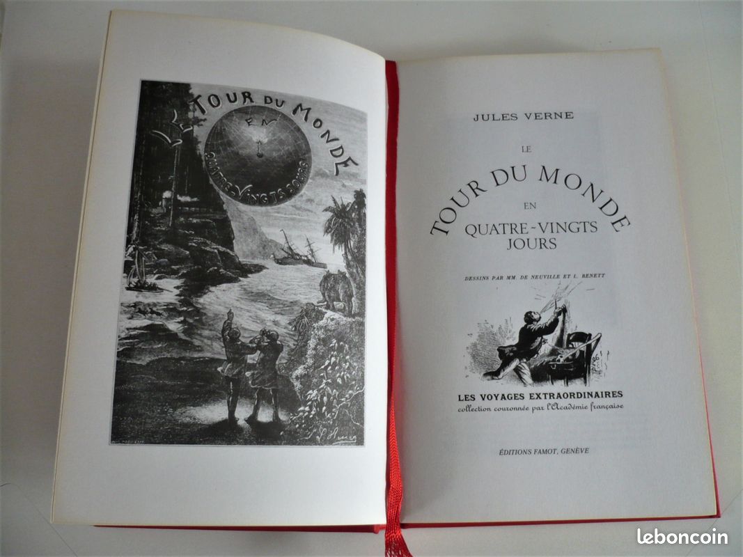Jules Verne Famot 1987 le tour du monde... (image 2)