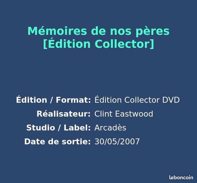 Mémoires de nos pères [Édition Collector] (image 2)