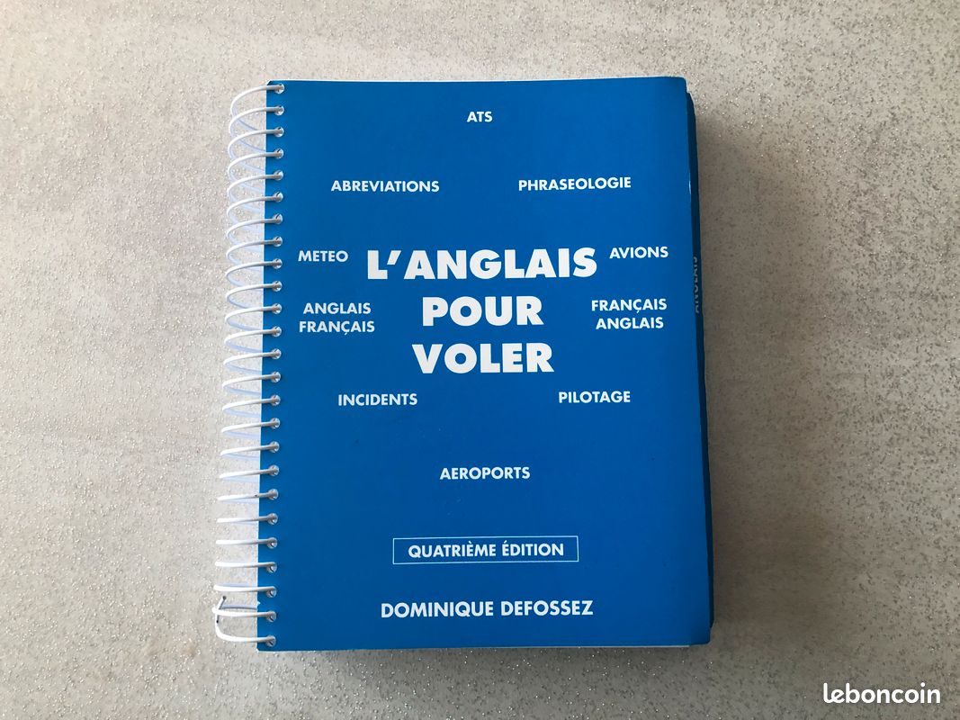 Vocabulaire aéronautique anglais-Français pour voler (image 1)