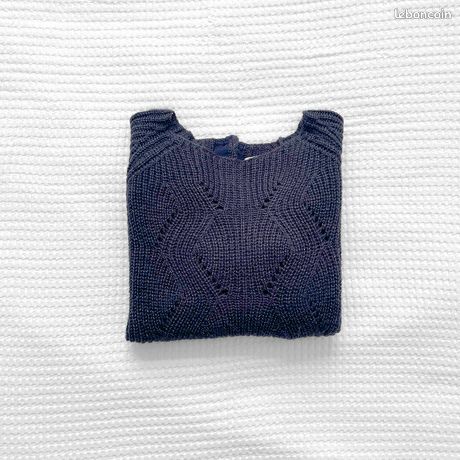 Pull Zara AW17 - Taille 13-14 Ans - Neuf Avec étiquettes - Style Col Rond Câble