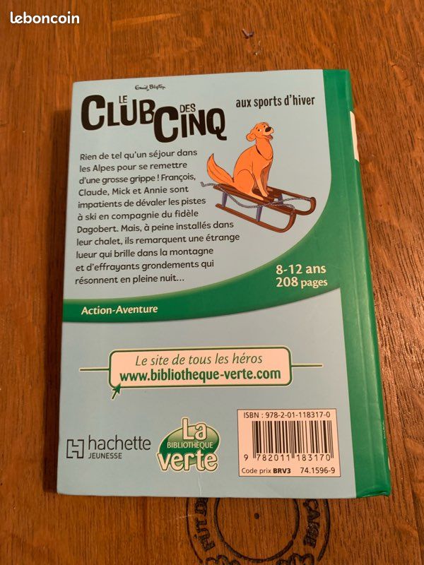 Livre Club des Cinq neuf (image 2)