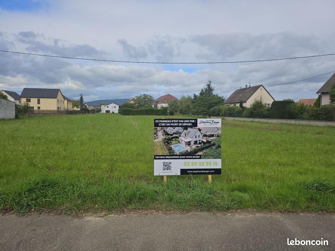 Terrain 532 m² Houssen · 159 600 €