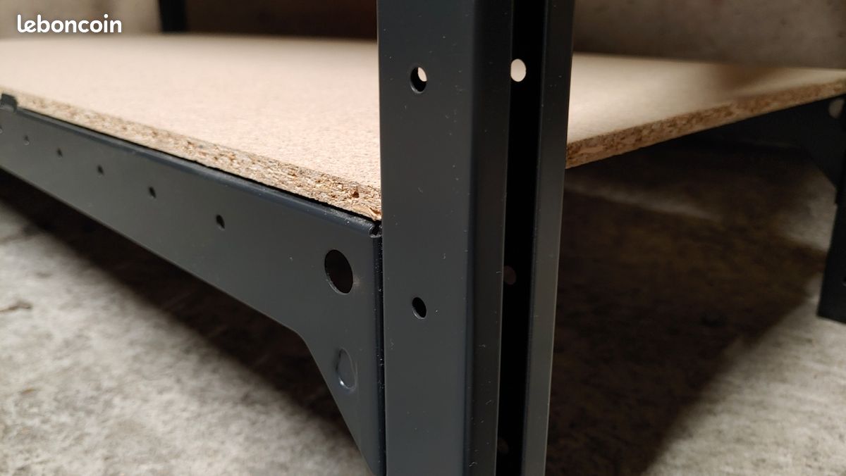 Grande étagère métal 96x180x40 (image 6)