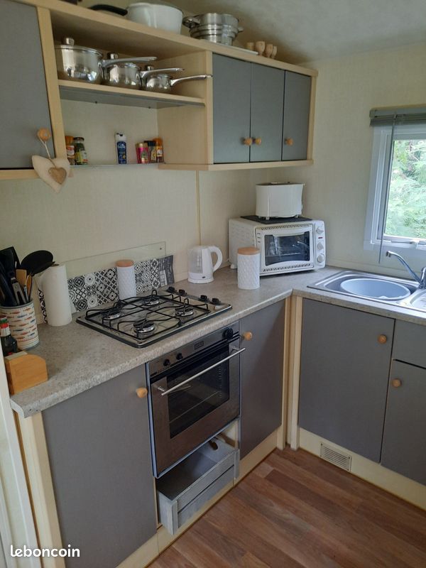 Mobil home 3 chambres, 6/8 couchages CAMPING PARC MONTANA* GASSIN (image 8)