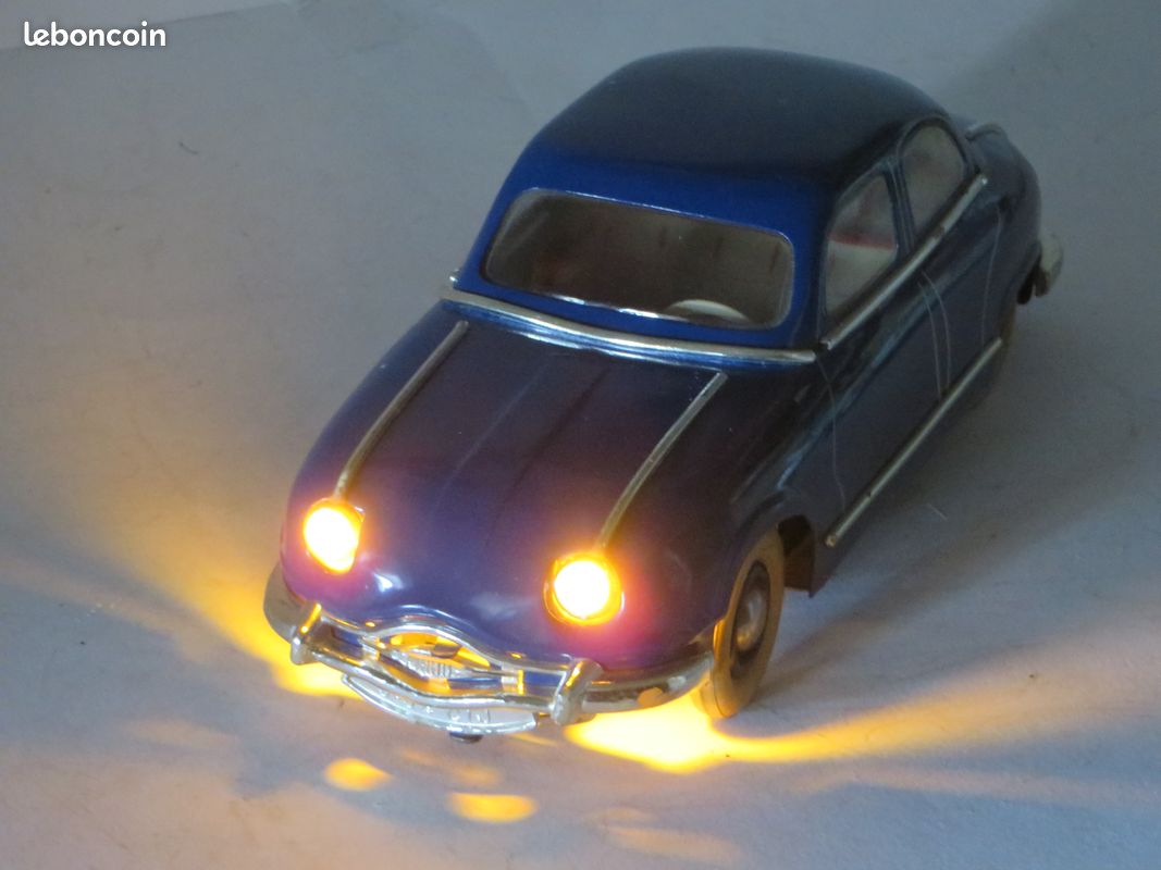 Ancien Jouet CIJ Dyna Panhard X Des Années 1950 - 2ème Type, état De Jeu, Couleur Rouge N°2