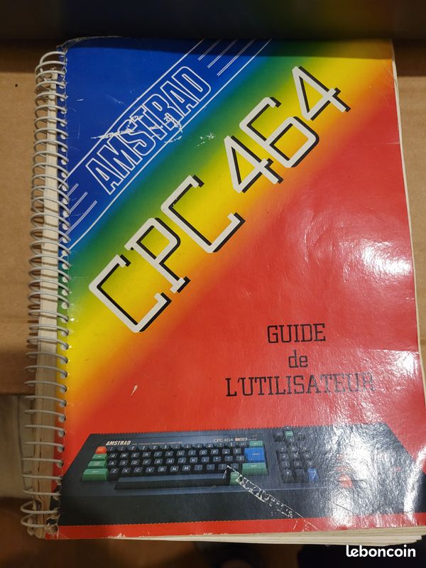 Amstrad CPC 464 couleur 64K + moniteur GT65 + guide - Testé fonctionnel (image 10)