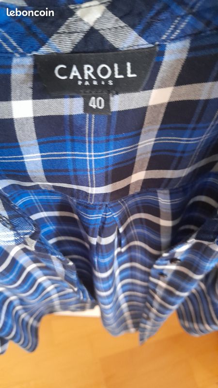 Chemisier CAROLL taille 40. TBE (image 3)
