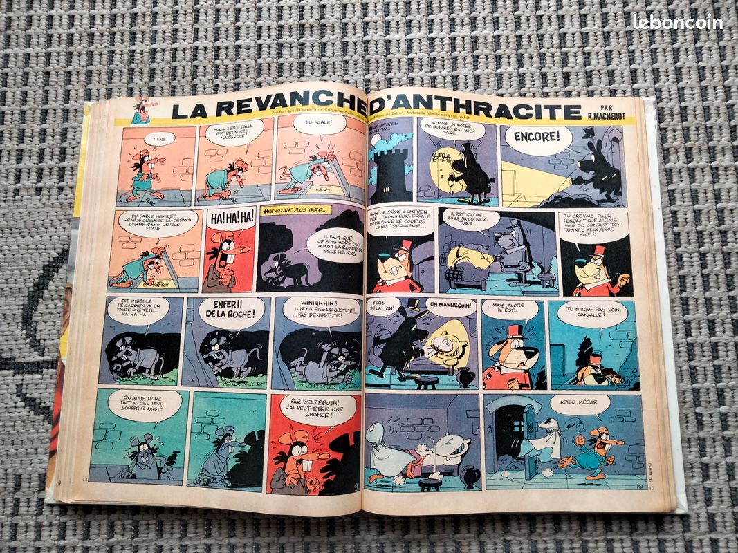 Bte 10 recueil Journal Tintin n° 50 de 1961 2eme ex (image 8)