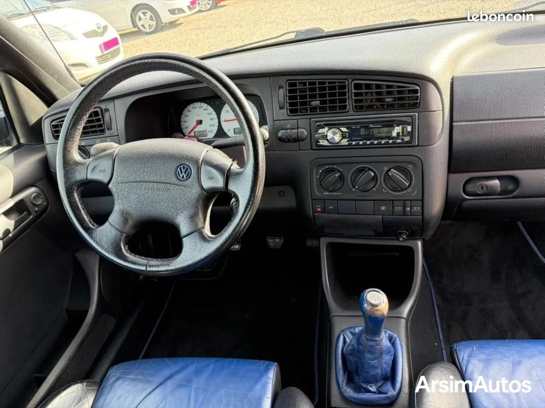 Volkswagen golf 3 cabriolet 1.6 edition karmann (image 18)