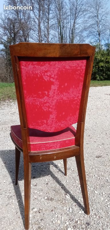 Lot de 8 chaises style Art déco (image 5)