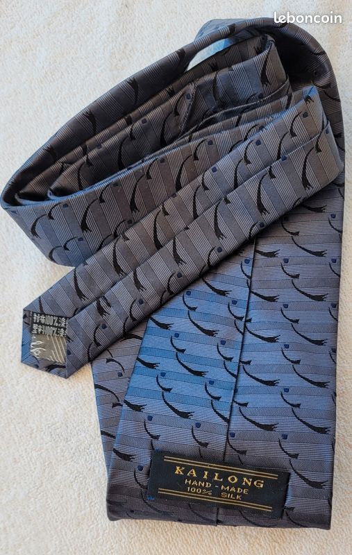 Lot de 10 cravates 100 % soie hand-made (image 6)