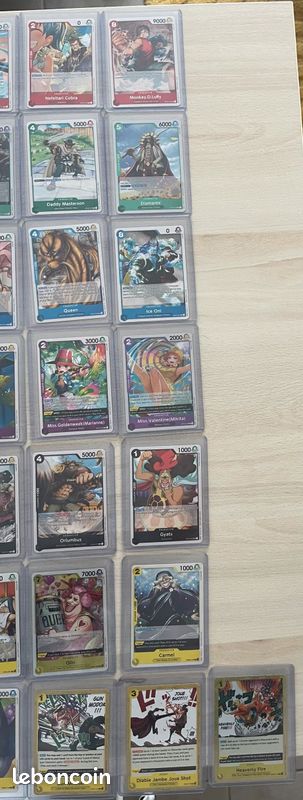 Lot de 64 cartes One Piece OP04 + boîte vide + deckbox (image 3)