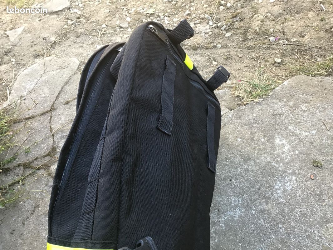 Lot De 2 Sacoches Arrière Vélo Vintage Karrimor Sivaguard – Vert – Très Bon état – Années 70/80 – Pour VTT