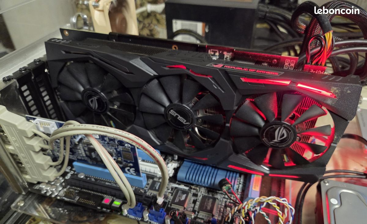 Carte graphique Asus Radeon RX 580 (Q2 2017) - 8 Go VRAM (GDDR5), PCIe 3.0, TDP 185W (image 10)
