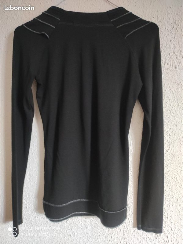 T-shirt manches longues La mode est à vous (image 2)