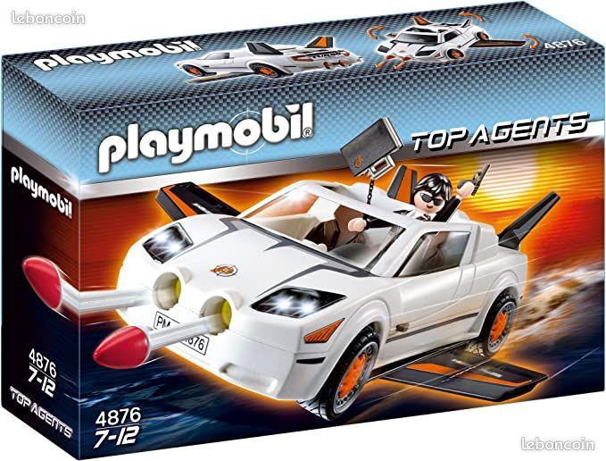 Playmobil - 4876 - Voiture des Agents Secrets (image 1)