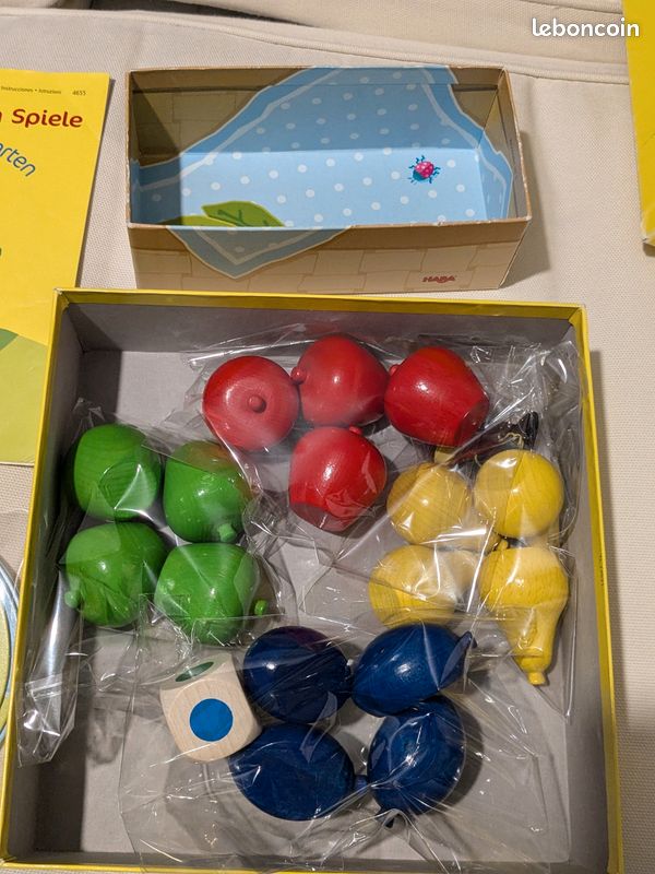 Jeu Premier Verger de HABA - Excellent état sauf la boîte :-) (image 5)