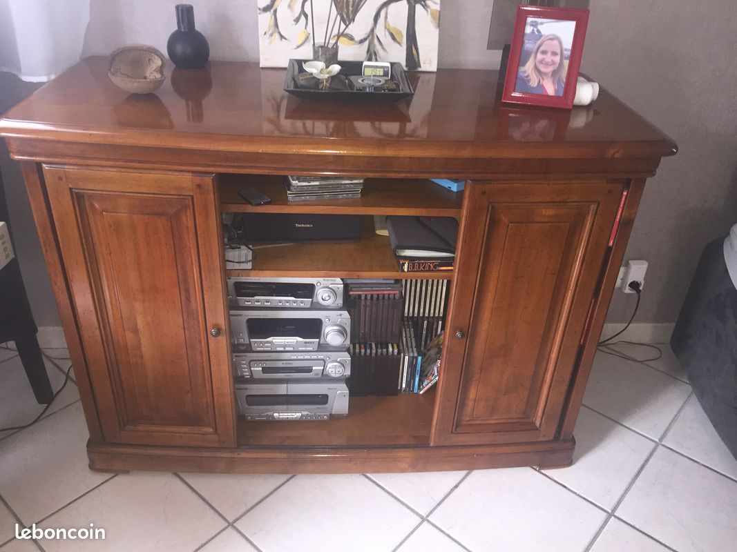 Meuble de rangement Hi Fi et CD vintage (image 1)