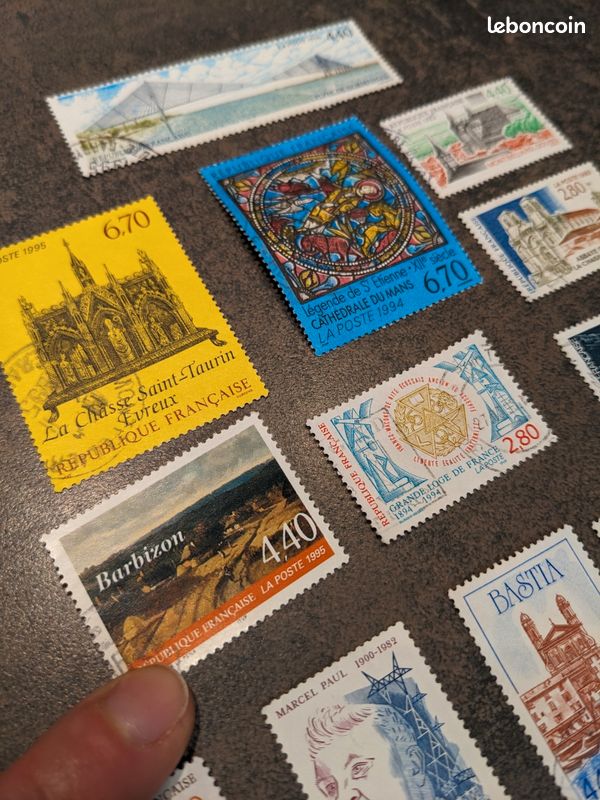 Timbres thème monuments et lieux de France (image 4)