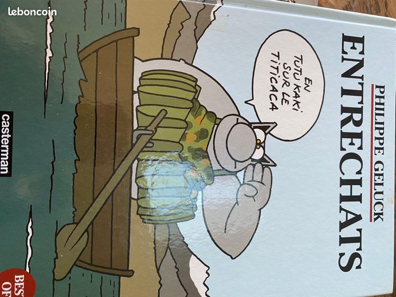 Livre ENTRECHATS de Philippe GELUCK (image 1)