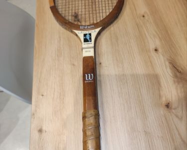 Raquette De Tennis Vintage Wilson Chris Evert "The Shot Maker" Avec Housse