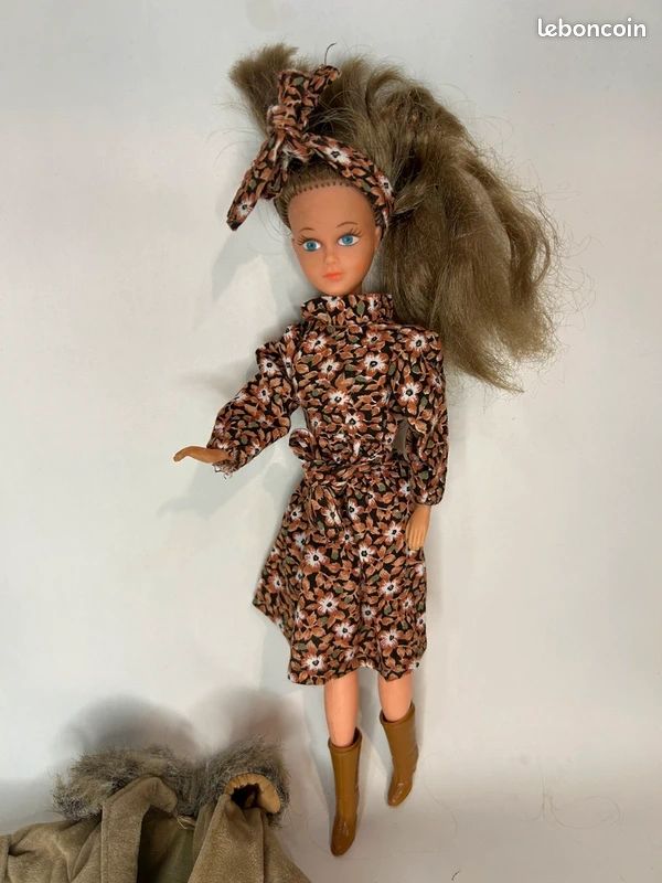 Mobilier Poupée Tressy Bella - 1979 - Vintage France - Mannequin Mini