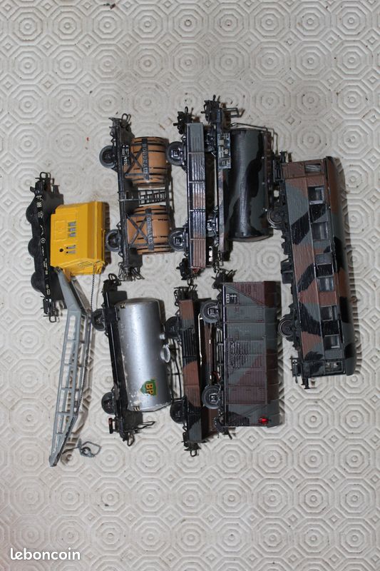 Märklin H0 - Model train wagon (16) - Used Märklin H0 freight cars - DB - auction online