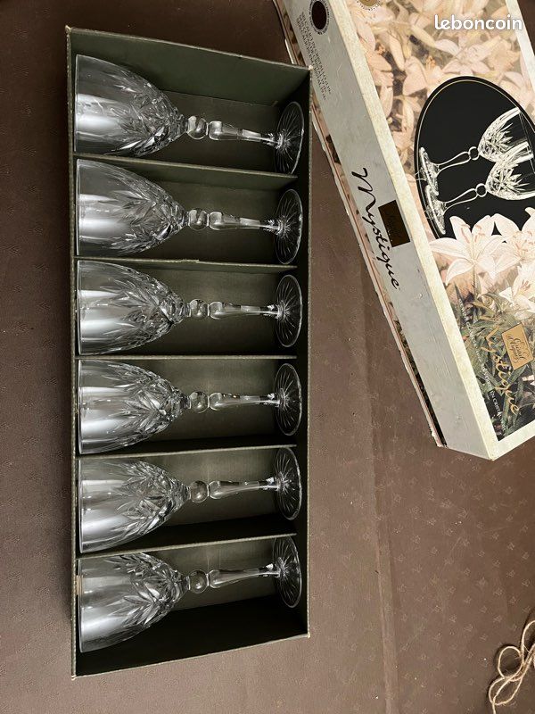 Lots de verres en cristal (image 5)