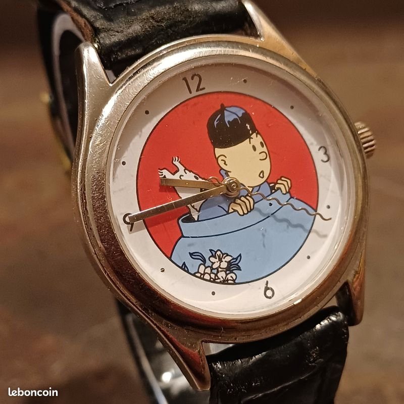 Montre Tintin HERGÉ, T.L. CITIME EDITIONS - Montre à Bracelet Pour Adolescent, Occasion