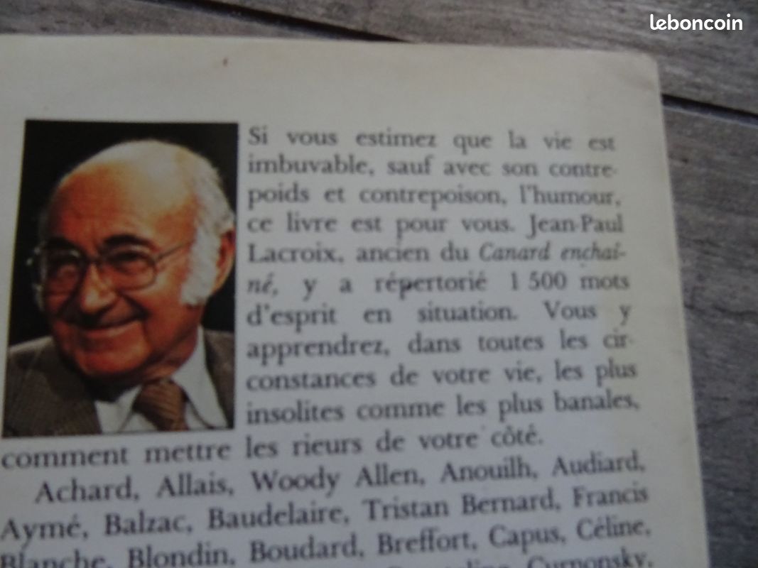 Livre H comme humour (vb83) (image 4)