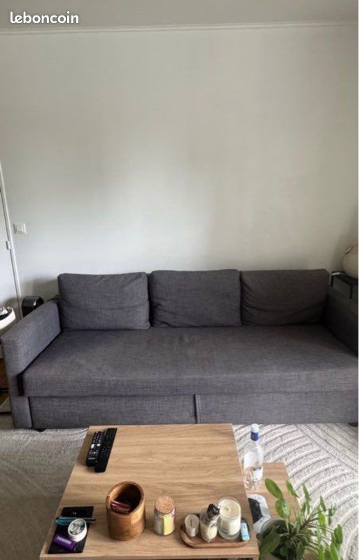 Canapé convertible avec coffre IKEA modèle FRIHETEN (image 2)