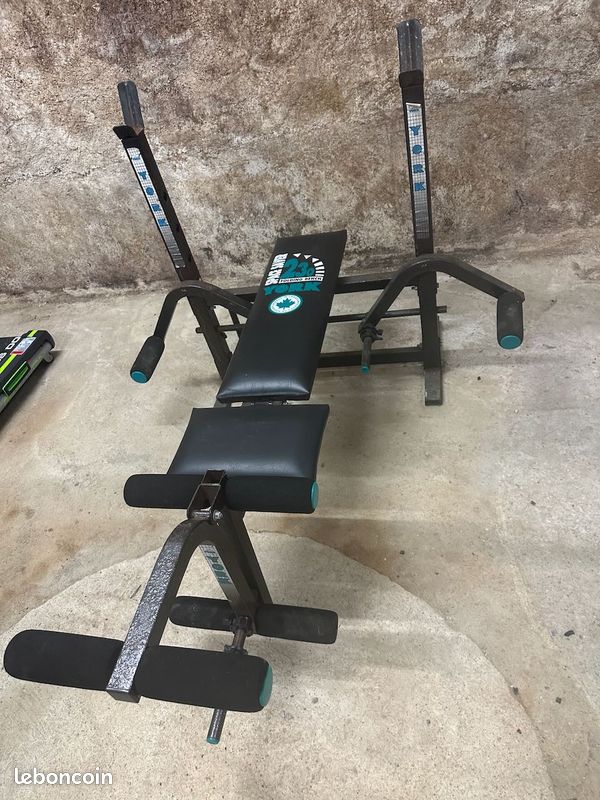 Banc de musculation York bon état (image 1)