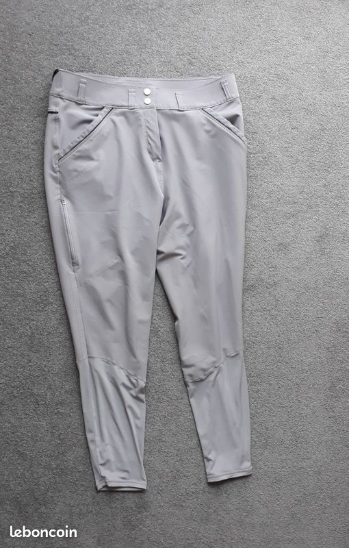 Pantalons D'Équitation Taille Haute - Hommes & Femmes - Confortable, Souple & Antidérapant Pour Cours & Sports Équestres