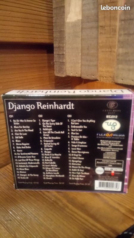 Django Reinhardt guitariste 3 CD "la coquette" (image 3)