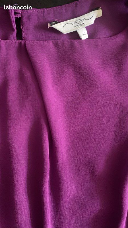 🌸 Robe violette élégante New Look – Taille 38 (UK 10) (image 6)