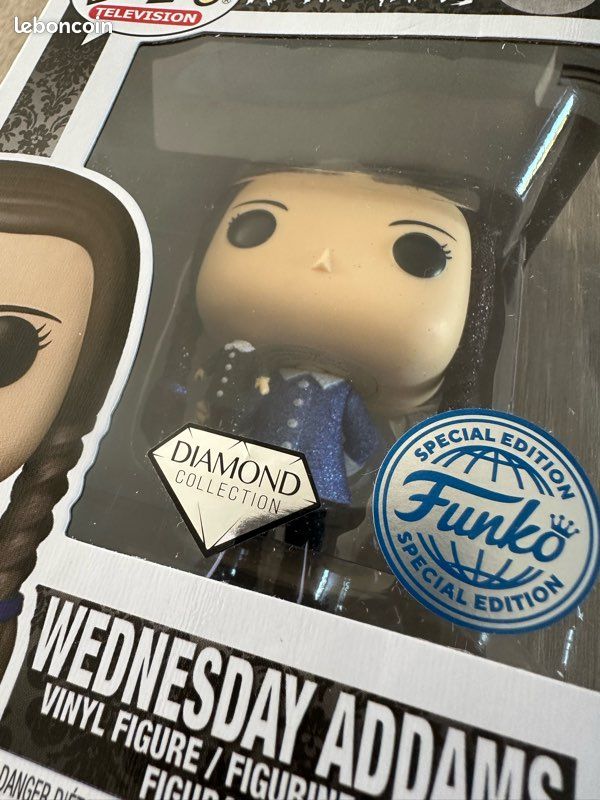 Funko Pop Wednesday Addams Diamond Collection Special Edition 811 - Vinyle Collectible - Cadeau Fan Netflix