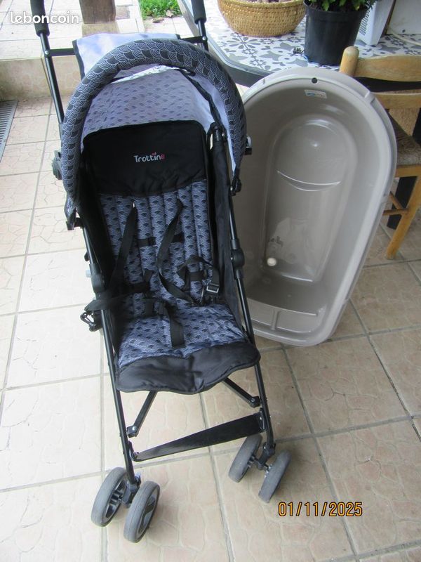 Poussette TROTTINE+ baignoire (image 1)