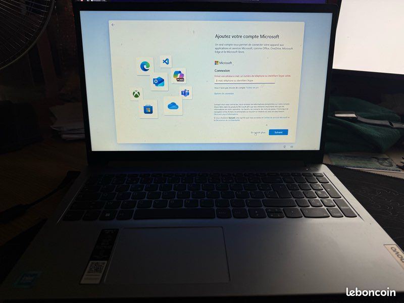 Ordinateur portable Lenovo IdeaPad 1 15IJL7 Celeron 4Go 128Go (image 1)