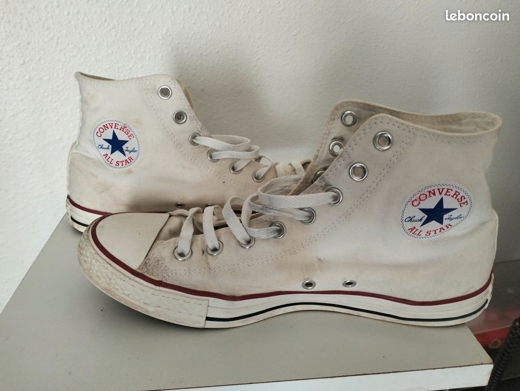 converse blanche taille 23