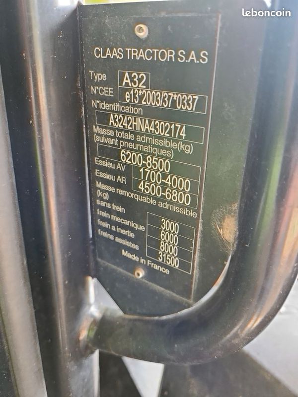 Claas ARION 450 PANORAMIC (image 6)