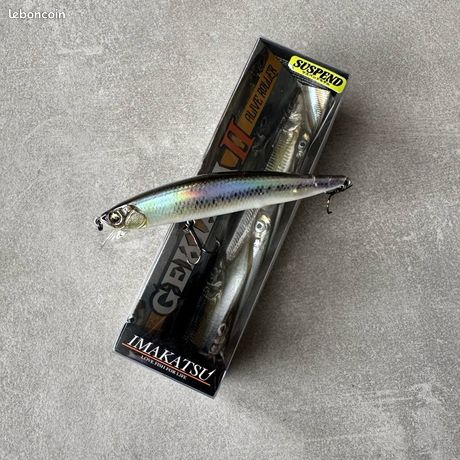 Leurre Flottant Imakatsu Gekiasa Flat 65mm 11g – Couleur 37 – Avec Rattle